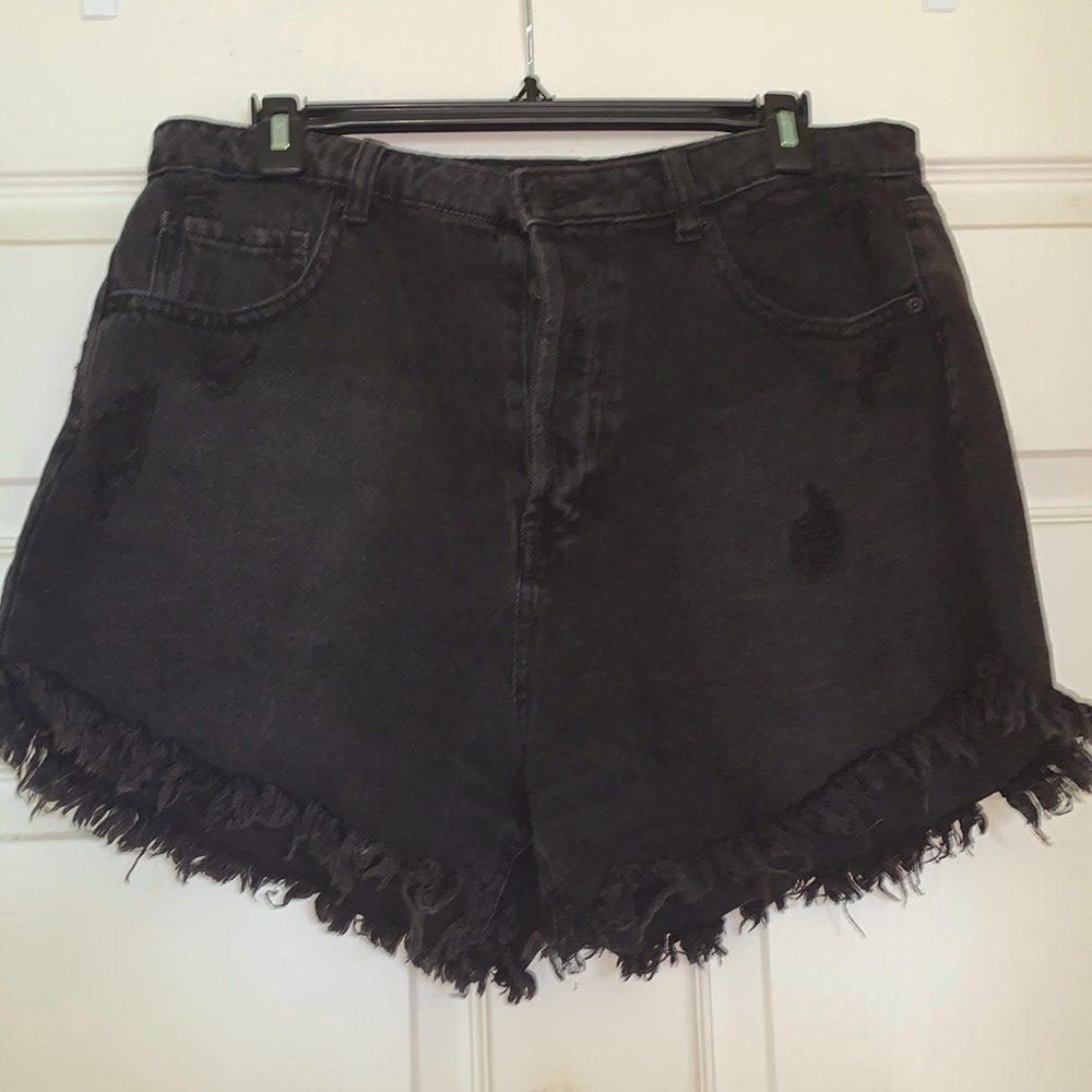Wild Fable high wasted shorts. Black, ripped shorts. Brand new. Never worn.